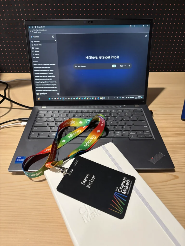 Steve Richer - Google Change Makers Lanyard