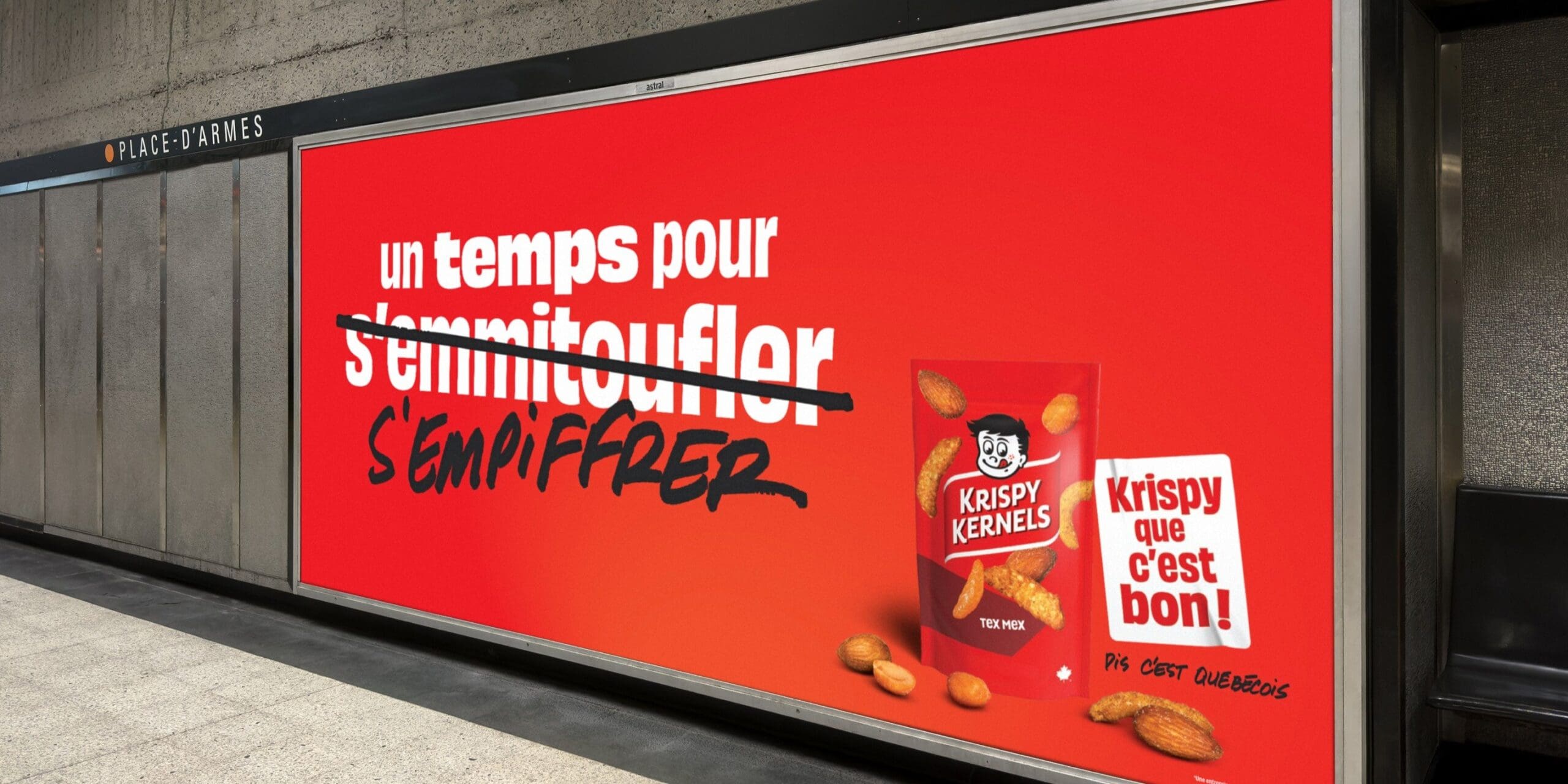 Krispy Kernels apporte couleur et bonne humeur à novembre